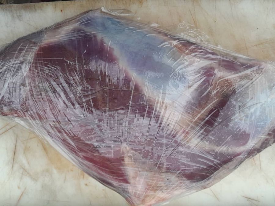 Carne de carnero empacada
